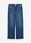 Jean droit taille mi-haute, loose, bonprix