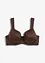 Soutien-gorge à coques, bretelles rembourrées et effet brillant, bonprix