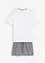 Pyjashort 100% coton à manches courtes, bonprix