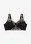 Soutien-gorge de maintien sans armatures, bretelles rembourrées et broderies, bonprix