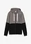 Sweat zippé à capuche 100% coton, bonprix