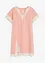 Chemise de nuit en coton et dentelle, bonprix