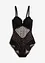 Body avec empiècement tulle, bonprix