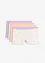 Lot de 4 boxers coton femme, bonprix
