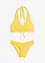 Bikini dos nu (ens. 2 pces) avec fronces, bonprix
