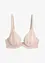 Soutien-gorge triangle avec dentelle florale, bonprix