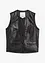 Gilet sans manches en cuir d’agneau nappa, bonprix