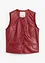 Gilet sans manches en cuir d’agneau nappa, bonprix