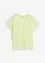 T-shirt avec soie et empiècement tissé, bonprix