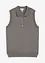 Top en fine maille avec soie et col polo, bonprix