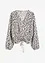 Blouse courte à fronces, bonprix