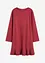 Robe courte à base volantée en jersey Milano, bonprix