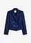 Blazer court effet tweed à boutonnage croisé, bonprix