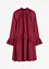Robe en mousseline avec volants, bonprix