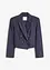 Blazer court et texturé à épaulettes, bonprix