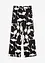 Pantalon palazzo en satin fluide, bonprix