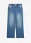 Jean droit, taille mi-haute, bonprix