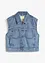 Gilet sans manches en jean, bonprix