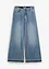 Jean large taille haute, raccourci, bonprix