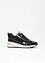Sneakers Tamaris stylée en matière brillante et détails aspect serpent et verni, Tamaris