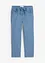 Pantalon droit taille élastiquée 100% coton, Regular, bonprix