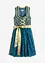 Dirndl avec tablier à sequins (ens. 2 pces), bonprix