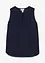 Blouse sans manches en viscose douce, bonprix
