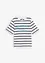 T-shirt rayé 100% coton, bonprix