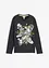 T-shirt manches longues en coton mélangé, bonprix