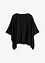 Poncho court en laine, bonprix