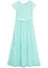 Robe en crêpe avec dentelle, bonprix