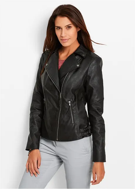 Veste biker, bonprix