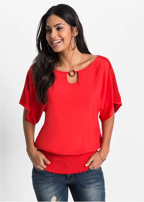 Blouse à dentelle, bonprix