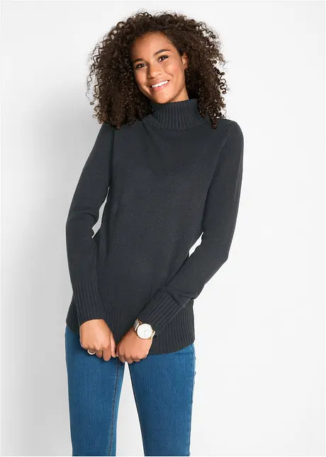 Pull à col roulé, bonprix