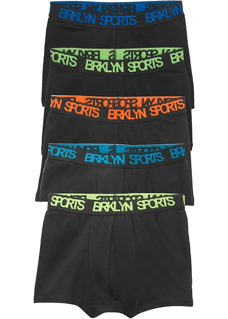 Lot de 5 boxers, bonprix