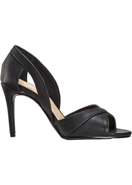 peep toes noir
