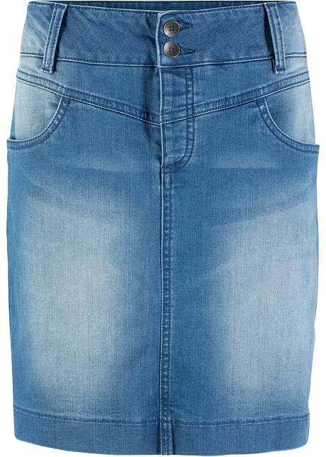 Stone Jupe Responsable Recyclé Polyester Bleu En Éco Jean Bpc Y6y7gvbf