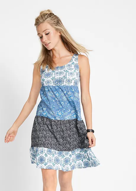 Robe courte en jersey coton, bonprix