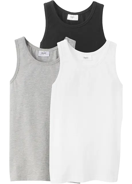 Lot de 3 maillots de corps, bonprix