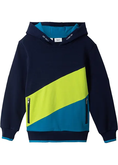 Sweat à capuche 100% coton, bonprix