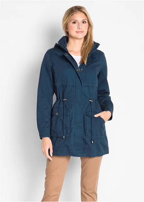 Parka coton avec doublure jersey, bonprix