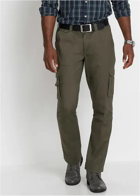 Pantalon cargo regular fit straight, bonprix