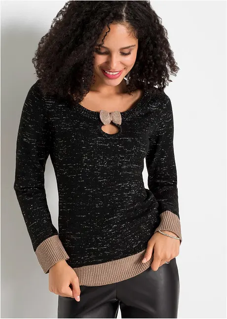 Pull en maille, bonprix