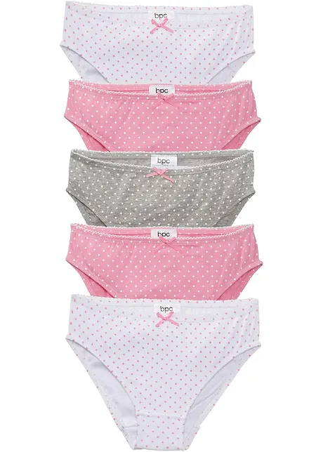 Lot de 5 slips, bonprix