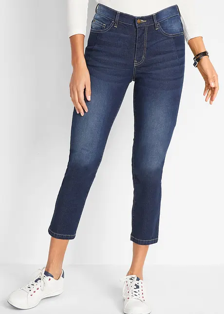 Jean soft-stretch Slim, 7/8, bonprix