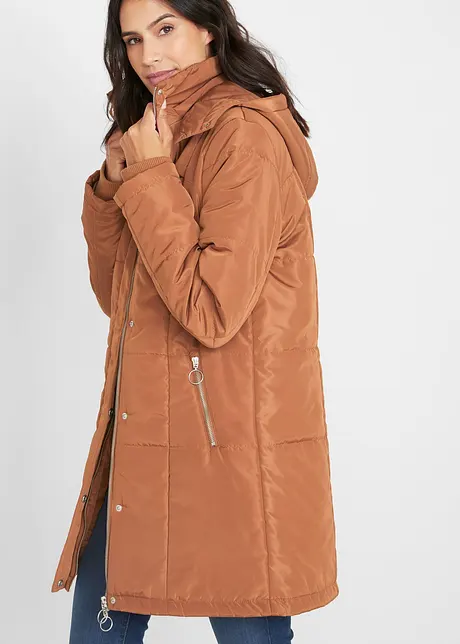 Manteau matelassé à capuche, rembourré, bpc bonprix collection
