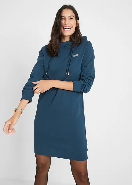 Robe sweat à capuche, bonprix