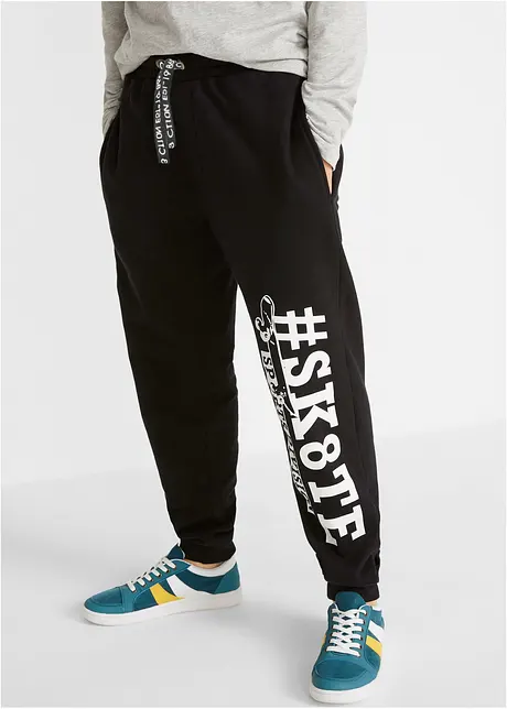 Pantalon sweat garçon avec imprimé cool coton, bpc bonprix collection