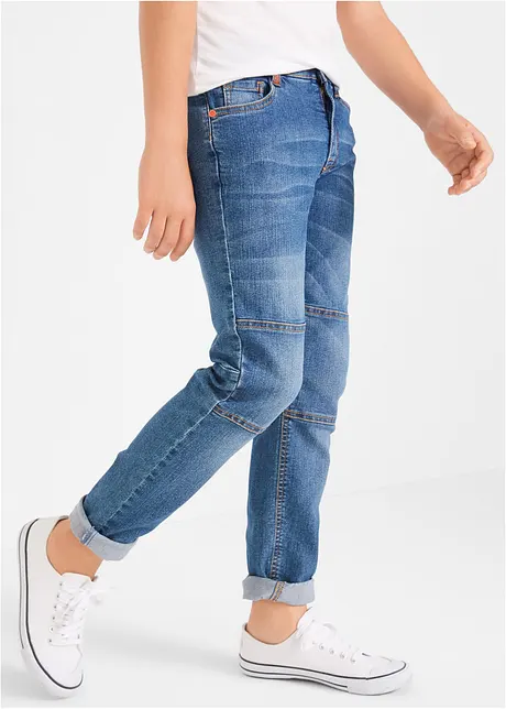 Jean extensible taille normale avec genoux renforcés, bonprix