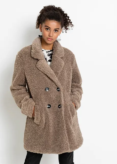 Manteau court oversize, bonprix